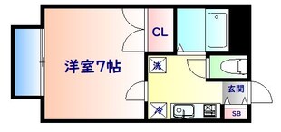 愛宕橋駅 徒歩18分 2階の物件間取画像